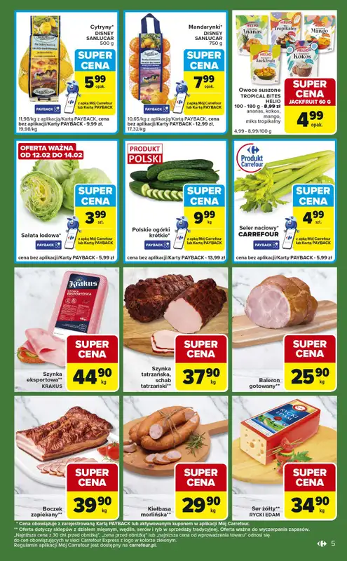 Carrefour Express - gazetka promocyjna Gazetka Express od wtorku 10.02 do poniedziałku 16.02 - strona 5