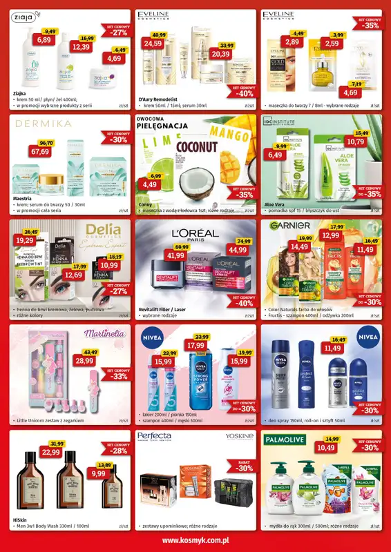Drogeria Kosmyk - gazetka promocyjna Gazetka od poniedziałku 09.02 do soboty 28.02 - strona 2
