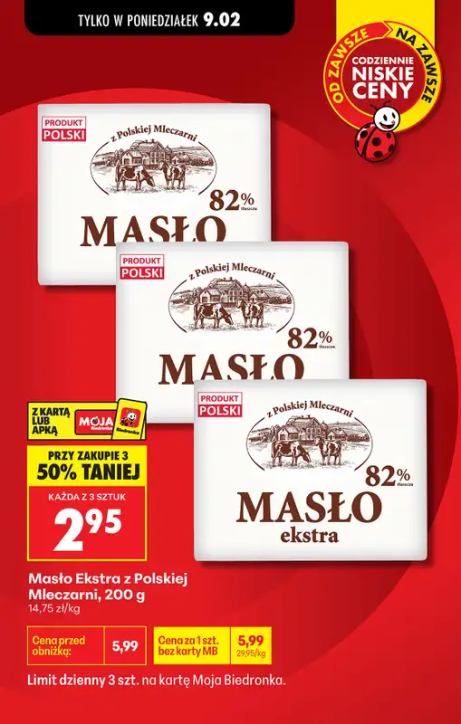 Biedronka - gazetka promocyjna Od poniedziałku   - strona 2