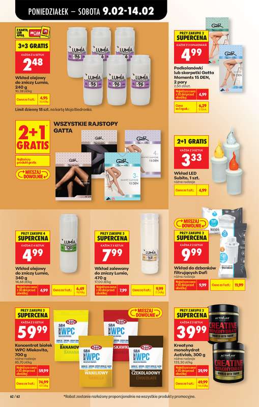 Biedronka - gazetka promocyjna Od poniedziałku od poniedziałku 09.02 do niedzieli 15.02 - strona 74