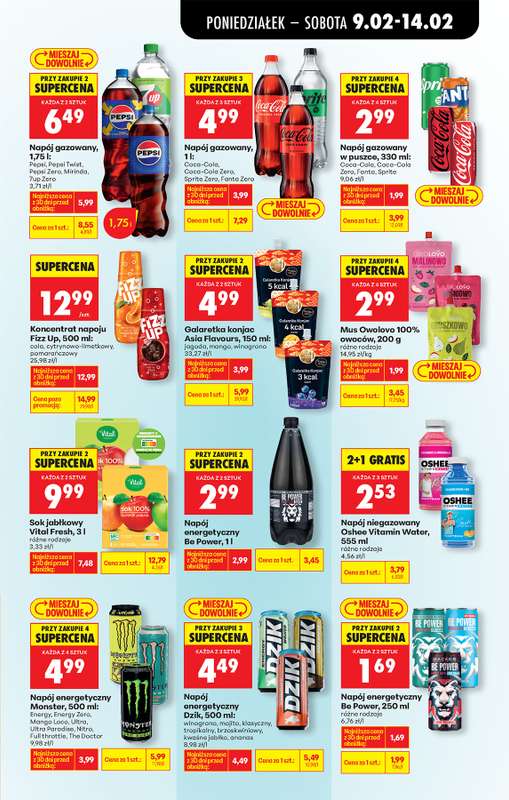 Biedronka - gazetka promocyjna Od poniedziałku od poniedziałku 09.02 do niedzieli 15.02 - strona 63