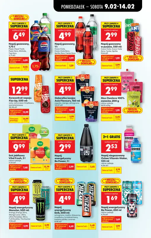 Biedronka - gazetka promocyjna Od poniedziałku od poniedziałku 09.02 do niedzieli 15.02 - strona 63