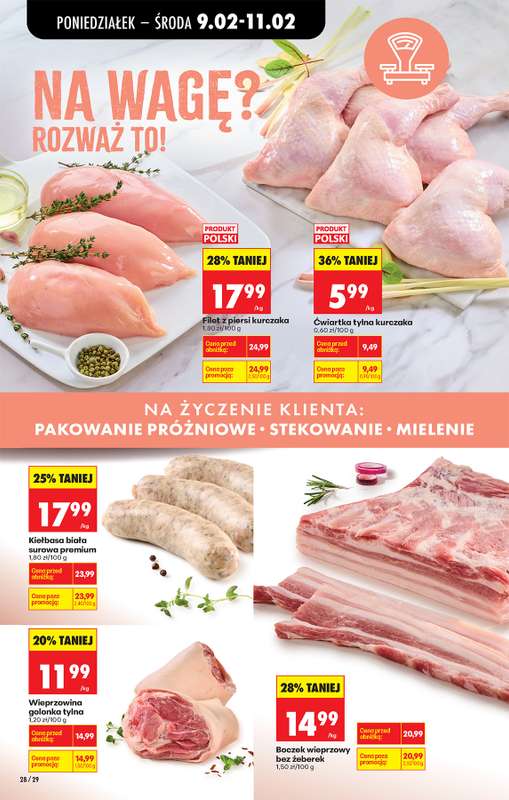 Biedronka - gazetka promocyjna Od poniedziałku, Z ladą tradycyjną od poniedziałku 09.02 do niedzieli 15.02 - strona 34