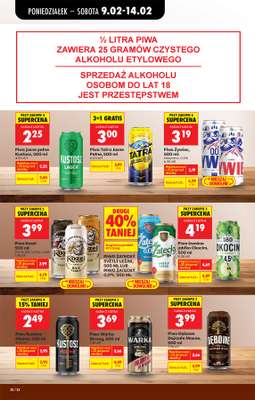 Biedronka - gazetka promocyjna Od poniedziałku, Z ladą tradycyjną od poniedziałku 09.02 do niedzieli 15.02 - strona 64