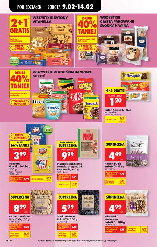 Biedronka - gazetka promocyjna Od poniedziałku, Z ladą tradycyjną od poniedziałku 09.02 do niedzieli 15.02 - strona 58