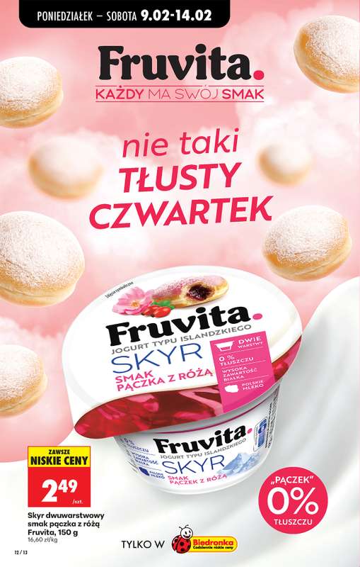 Biedronka - gazetka promocyjna Od poniedziałku, Z ladą tradycyjną od poniedziałku 09.02 do soboty 14.02 - strona 14