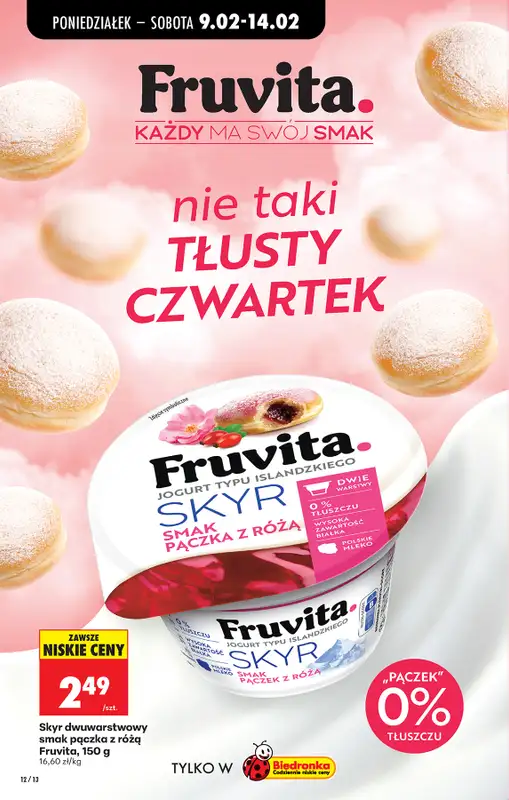 Biedronka - gazetka promocyjna Od poniedziałku, Z ladą tradycyjną od poniedziałku 09.02 do niedzieli 15.02 - strona 14