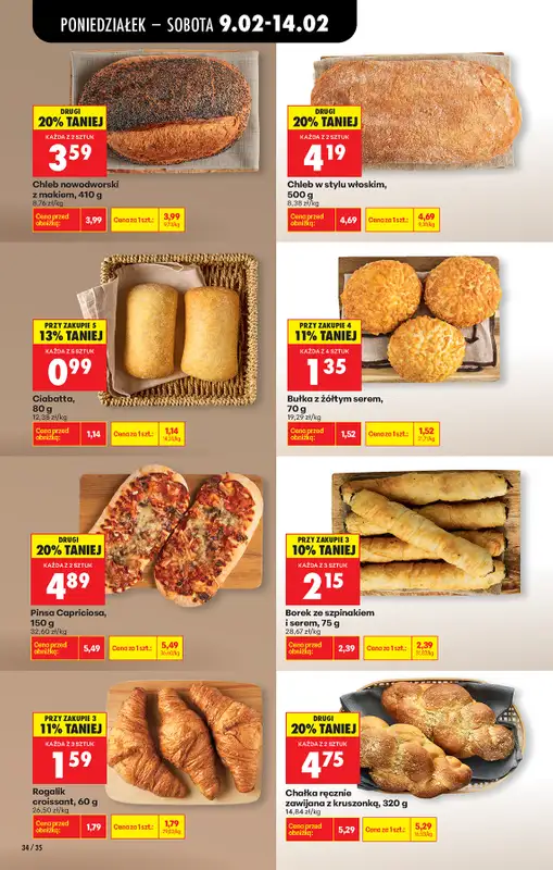 Biedronka - gazetka promocyjna Od poniedziałku, Z ladą tradycyjną od poniedziałku 09.02 do niedzieli 15.02 - strona 42
