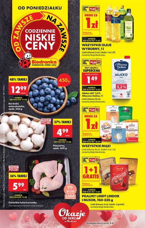 Biedronka - gazetka promocyjna Od poniedziałku, Z ladą tradycyjną od poniedziałku 09.02 do niedzieli 15.02