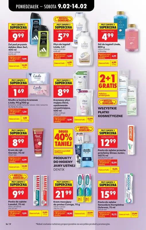 Biedronka - gazetka promocyjna Od poniedziałku, Z ladą tradycyjną od poniedziałku 09.02 do niedzieli 15.02 - strona 68