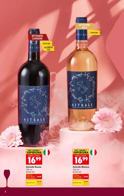 Biedronka - gazetka promocyjna Czas na Toast! od poniedziałku 09.02 do soboty 21.02 - strona 4