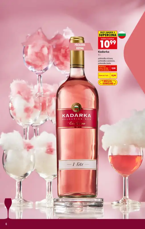 Biedronka - gazetka promocyjna Czas na Toast! od poniedziałku 09.02 do soboty 21.02 - strona 6