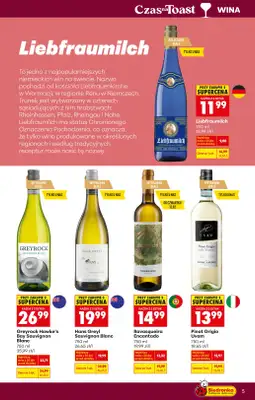 Biedronka - gazetka promocyjna Czas na Toast! od poniedziałku 09.02 do soboty 21.02 - strona 5