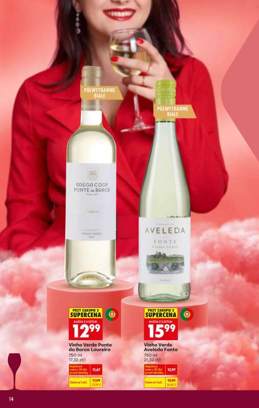 Biedronka - gazetka promocyjna Czas na Toast! od poniedziałku 09.02 do soboty 21.02 - strona 14