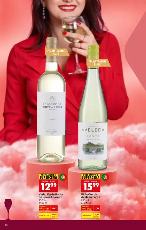 Biedronka - gazetka promocyjna Czas na Toast! od poniedziałku 09.02 do soboty 21.02 - strona 14