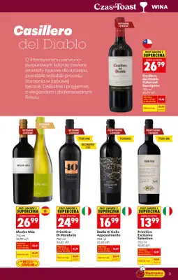 Biedronka - gazetka promocyjna Czas na Toast! od poniedziałku 09.02 do soboty 21.02 - strona 3