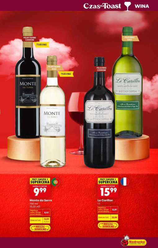 Biedronka - gazetka promocyjna Czas na Toast! od poniedziałku 09.02 do soboty 21.02 - strona 17