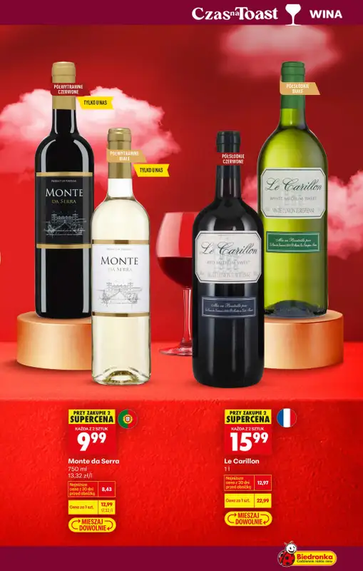 Biedronka - gazetka promocyjna Czas na Toast! od poniedziałku 09.02 do soboty 21.02 - strona 17