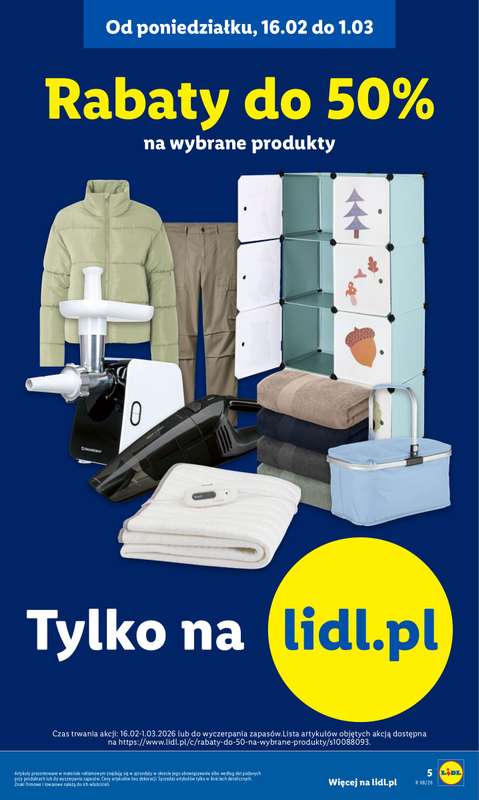 Lidl - gazetka promocyjna Katalog od poniedziałku 16.02 do soboty 21.02 - strona 5