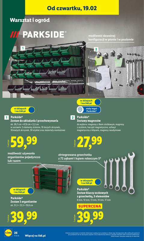Lidl - gazetka promocyjna Katalog od poniedziałku 16.02 do soboty 21.02 - strona 30