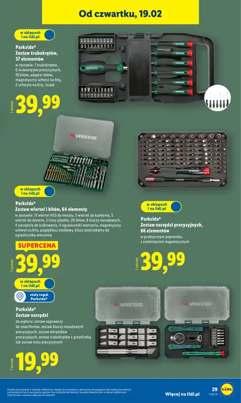 Lidl - gazetka promocyjna Katalog od poniedziałku 16.02 do soboty 21.02 - strona 33