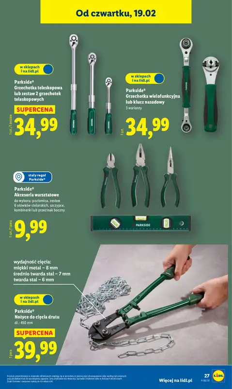 Lidl - gazetka promocyjna Katalog od poniedziałku 16.02 do soboty 21.02 - strona 31