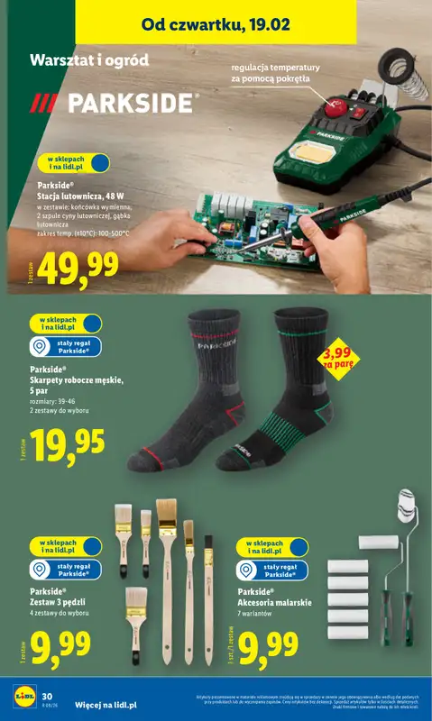 Lidl - gazetka promocyjna Katalog od poniedziałku 16.02 do soboty 21.02 - strona 34