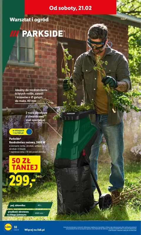 Lidl - gazetka promocyjna Katalog od poniedziałku 16.02 do soboty 21.02 - strona 36