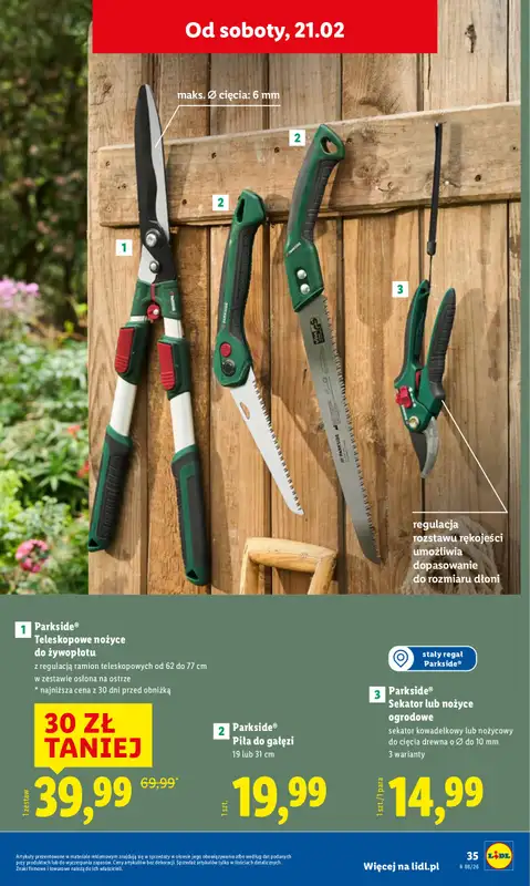 Lidl - gazetka promocyjna Katalog od poniedziałku 16.02 do soboty 21.02 - strona 39