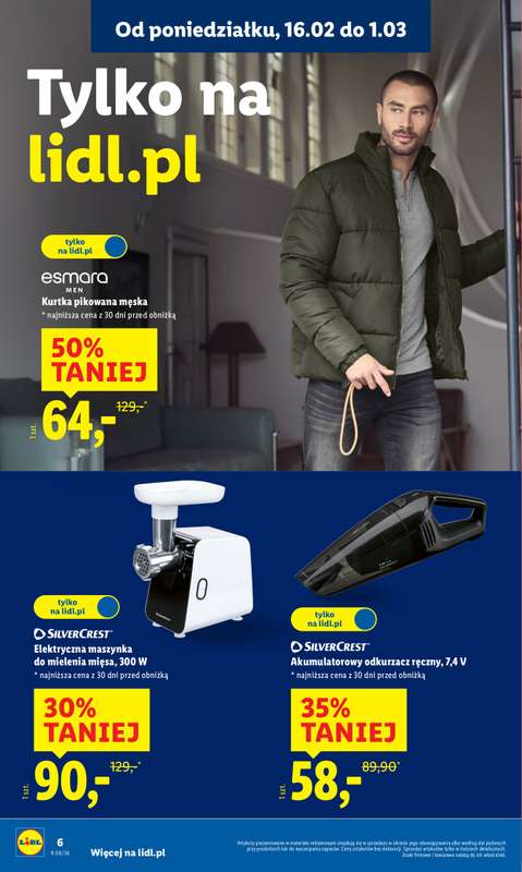 Lidl - gazetka promocyjna Katalog od poniedziałku 16.02 do soboty 21.02 - strona 6