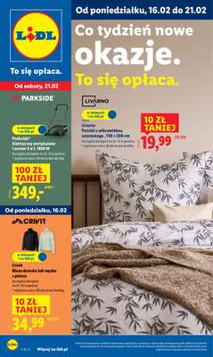 Lidl - gazetka promocyjna Katalog od poniedziałku 16.02 do soboty 21.02