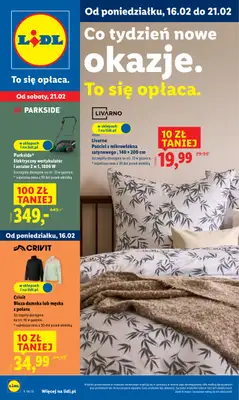 Lidl - gazetka promocyjna Katalog od poniedziałku 16.02 do soboty 21.02