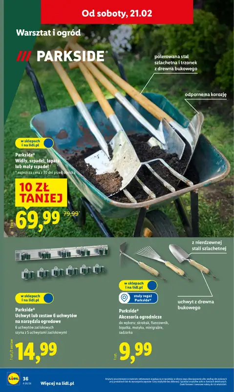Lidl - gazetka promocyjna Katalog od poniedziałku 16.02 do soboty 21.02 - strona 40