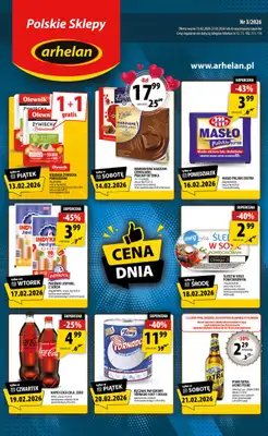 Arhelan - gazetka promocyjna Gazetka od piątku 13.02 do niedzieli 22.02
