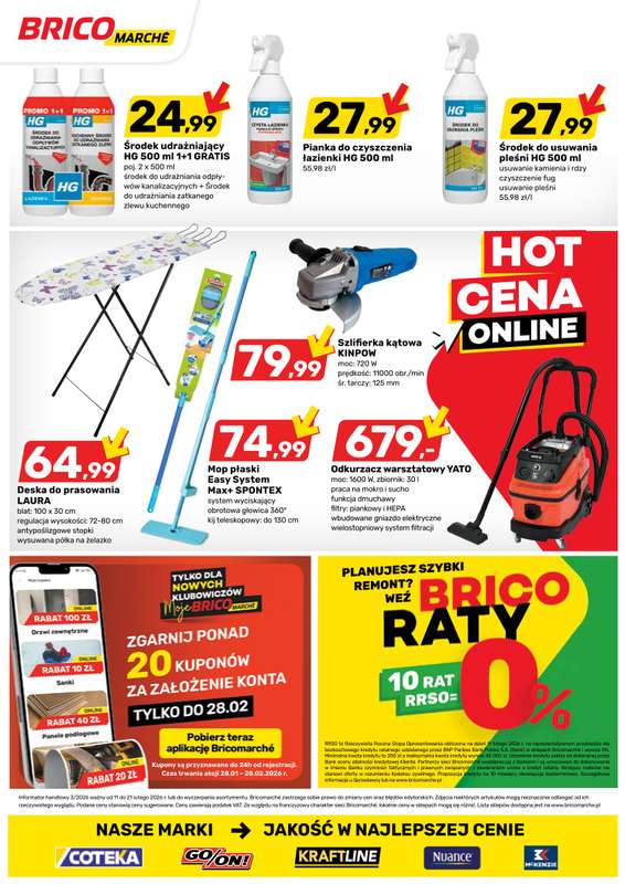 Bricomarche - gazetka promocyjna Gazetka od środy 11.02 do soboty 21.02 - strona 12