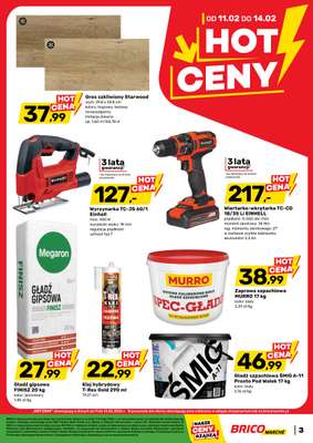 Bricomarche - gazetka promocyjna Gazetka  do soboty 21.02 - strona 3