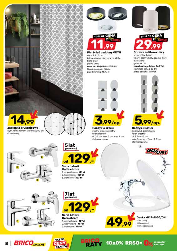 Bricomarche - gazetka promocyjna Gazetka  do soboty 21.02 - strona 8