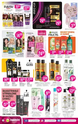 Drogerie Jasmin - gazetka promocyjna Gazetka od poniedziałku 09.02 do soboty 28.02 - strona 2
