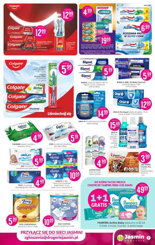 Drogerie Jasmin - gazetka promocyjna Gazetka od poniedziałku 09.02 do soboty 28.02 - strona 7