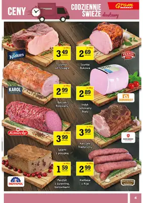 Gram Market - gazetka promocyjna Gazetka od środy 11.02 do wtorku 17.02 - strona 4