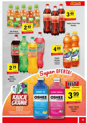 Gram Market - gazetka promocyjna Gazetka od środy 11.02 do wtorku 17.02 - strona 14
