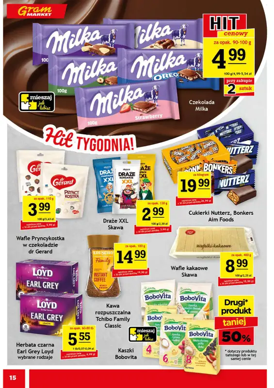 Gram Market - gazetka promocyjna Gazetka od środy 11.02 do wtorku 17.02 - strona 15