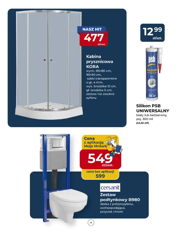 PSB Mrówka - gazetka promocyjna Gazetka od czwartku 12.02 do soboty 21.02 - strona 11