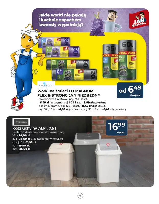 PSB Mrówka - gazetka promocyjna Gazetka od czwartku 12.02 do soboty 21.02 - strona 15