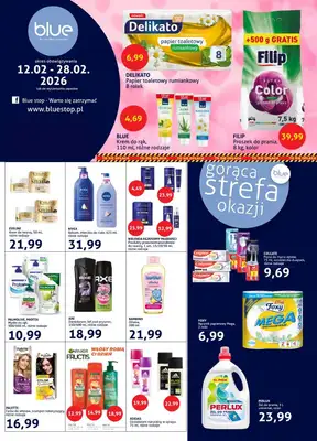 Blue Stop - gazetka promocyjna Gazetka od czwartku 12.02 do soboty 28.02