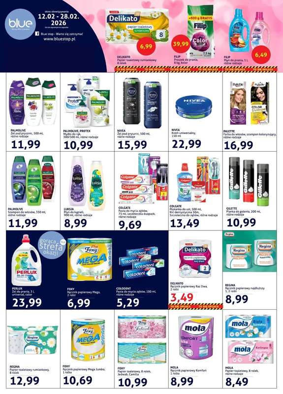 Blue Stop - gazetka promocyjna Gazetka od czwartku 12.02 do soboty 28.02