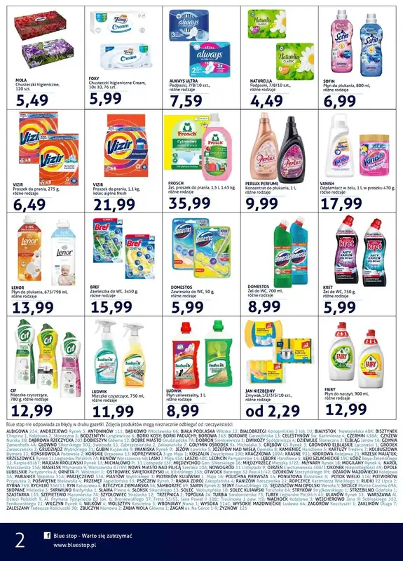 Blue Stop - gazetka promocyjna Gazetka od czwartku 12.02 do soboty 28.02 - strona 2