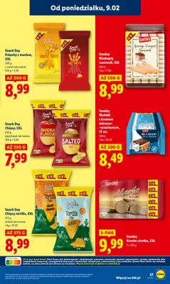 Lidl - gazetka promocyjna Oferta od poniedziałku od poniedziałku 09.02 do środy 11.02 - strona 37