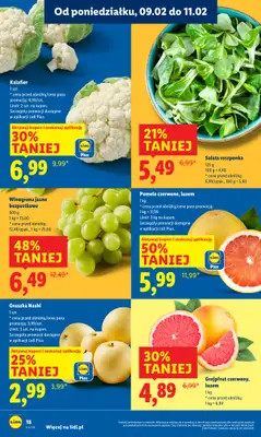 Lidl - gazetka promocyjna Oferta od poniedziałku od poniedziałku 09.02 do środy 11.02 - strona 18