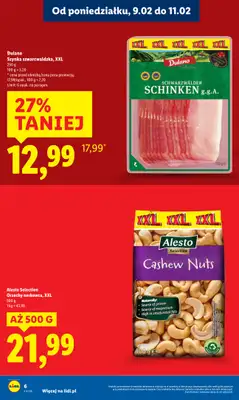 Lidl - gazetka promocyjna Oferta od poniedziałku od poniedziałku 09.02 do środy 11.02 - strona 6